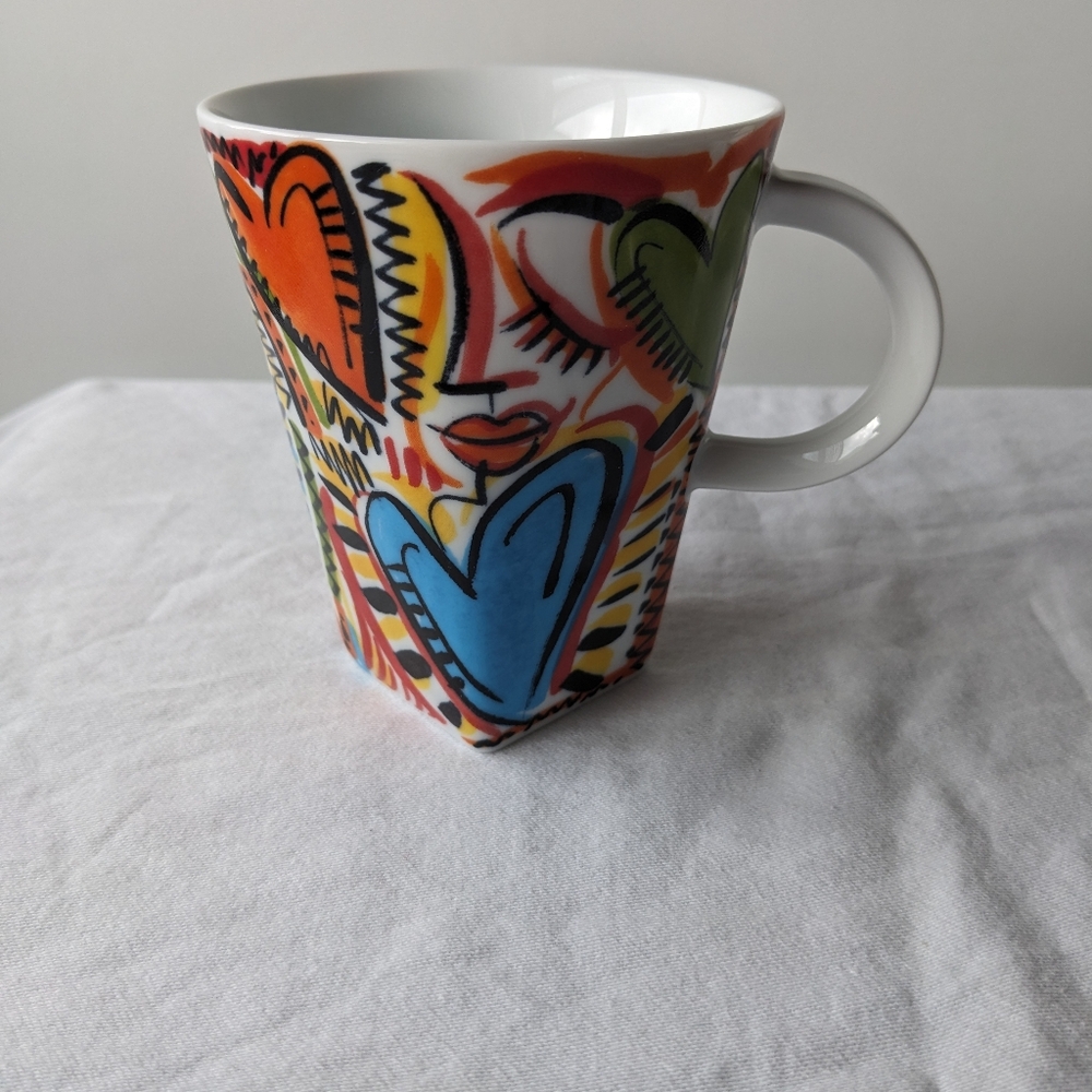 Justin Teodoro Nespresso Six Hearts Porcelain Mug for Ali Forney Center